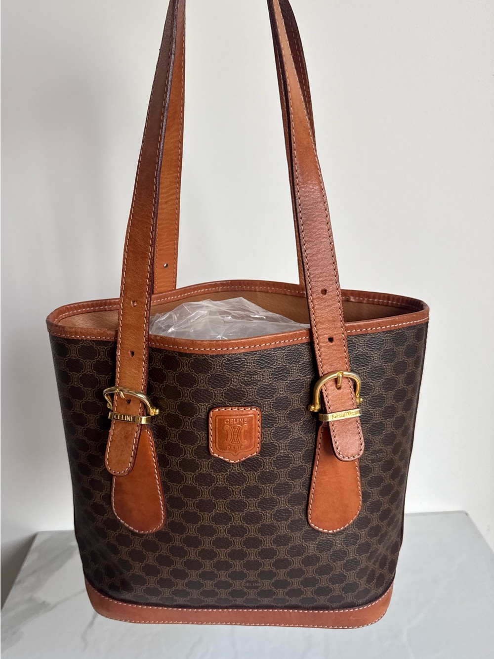 Vintage Celine Macadam Tote